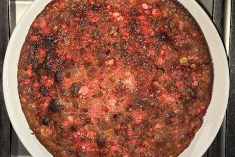 Cliquez pour zoomer ! Gateau lyonnais aux poires et pralines roses Thermomix par cneche