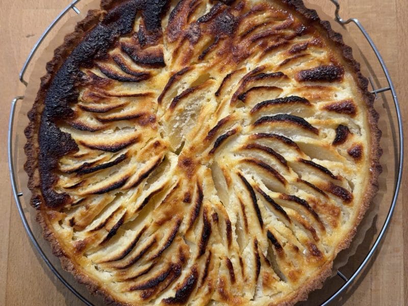 Cliquez pour zoomer ! Tarte normande aux pommes Thermomix par cneche