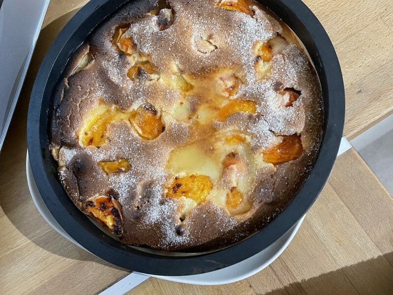 Cliquez pour zoomer ! Far aux abricots Thermomix par cneche