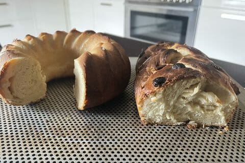 Cliquez pour zoomer ! Brioche tressée à la mie filante Thermomix par cneche