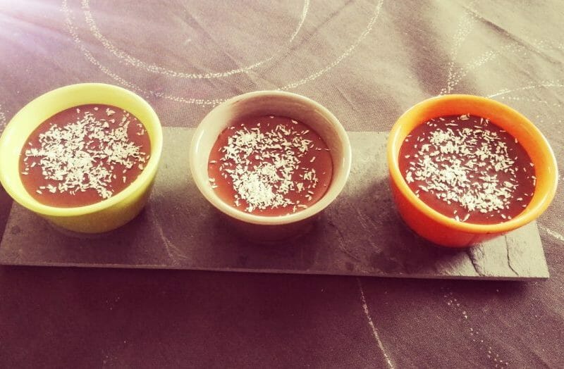 Cliquez pour zoomer ! Crème dessert choco-coco Thermomix par magali61500