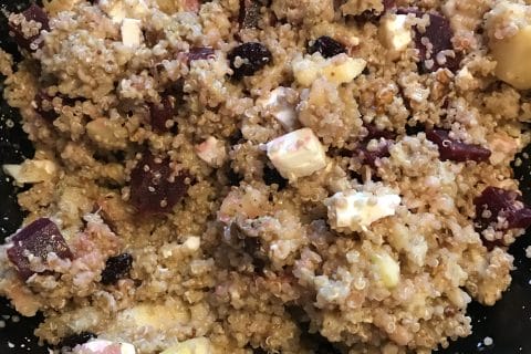 Cliquez pour zoomer ! Salade de quinoa, betterave et feta Thermomix par Coconini