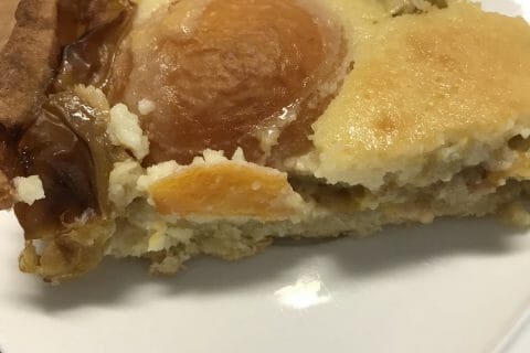 Cliquez pour zoomer ! Tarte amandine aux abricots Thermomix par Coconini