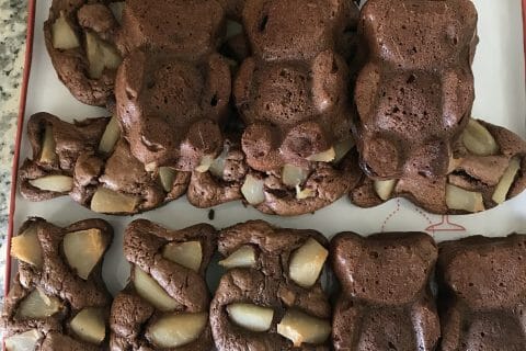 Cliquez pour zoomer ! Brownies aux poires Thermomix par Coconini