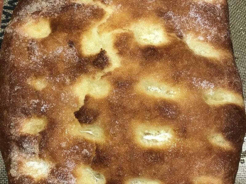 Cliquez pour zoomer ! Fougasse d’Aigues-Mortes Thermomix par Coconini