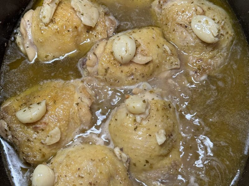 Cliquez pour zoomer ! Pollo al ajillo Thermomix par Coconini
