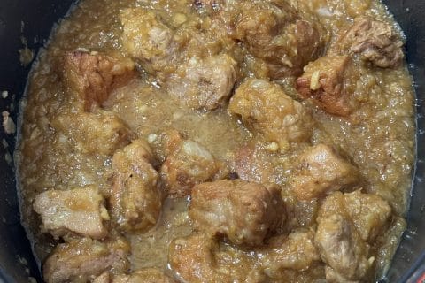 Cliquez pour zoomer ! Porc au caramel Thermomix par Coconini