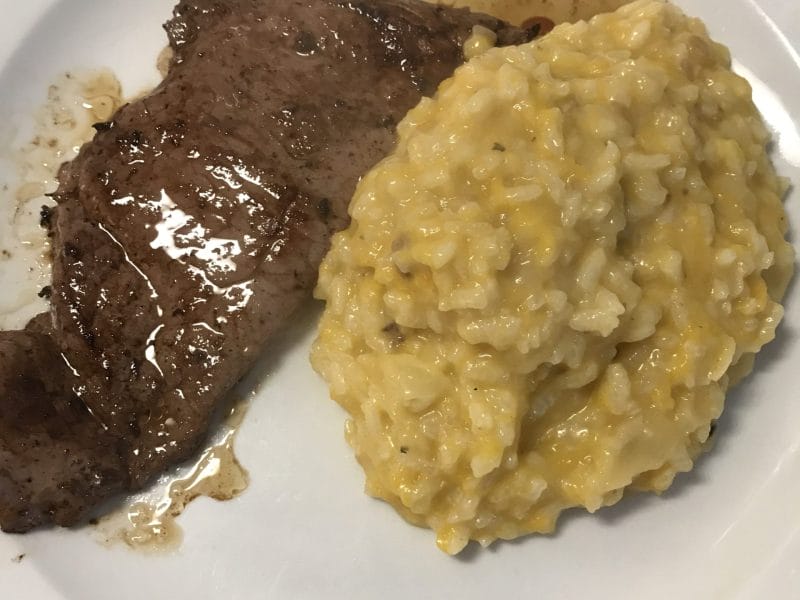 Cliquez pour zoomer ! Risotto de butternut aux châtaignes Thermomix par Coconini