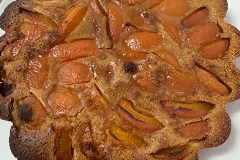 Cliquez pour zoomer ! Far aux abricots Thermomix par Coconini