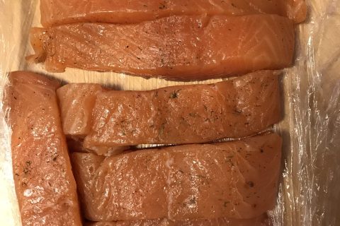 Cliquez pour zoomer ! Saumon gravlax Thermomix par Coconini