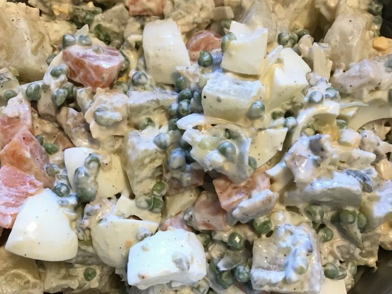 Cliquez pour zoomer ! Salade russe Thermomix par Coconini