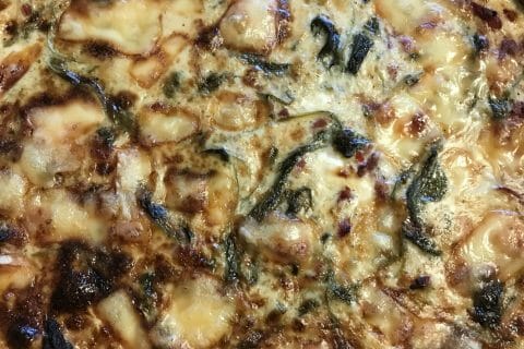 Cliquez pour zoomer ! Quiche aux fanes de radis Thermomix par Coconini