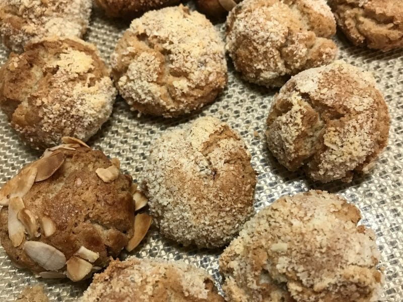 Cliquez pour zoomer ! Oursins aux amandes et à l’orange confite Thermomix par Coconini