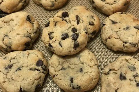 Cliquez pour zoomer ! Cookies beurre de cacahuète et pépites de chocolat Thermomix par Coconini