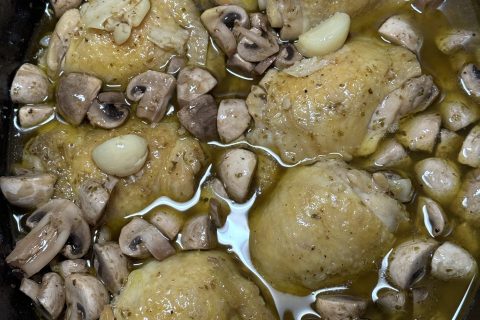 Cliquez pour zoomer ! Pollo al ajillo Thermomix par Coconini