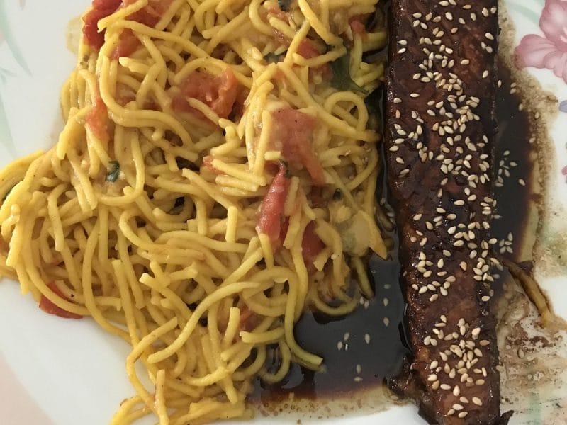 Cliquez pour zoomer ! Saumon teriyaki Thermomix par Coconini