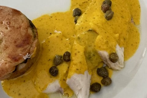Cliquez pour zoomer ! Filet de cabillaud et sa sauce persillée Thermomix par Coconini