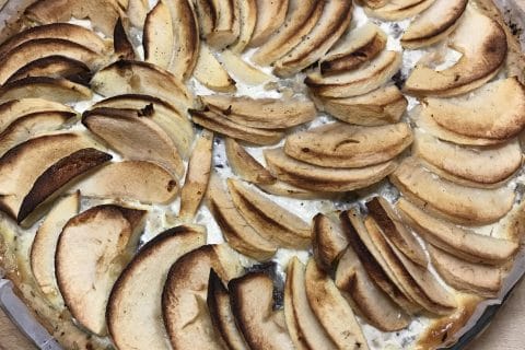 Cliquez pour zoomer ! Tarte au boudin noir et aux pommes Thermomix par Coconini