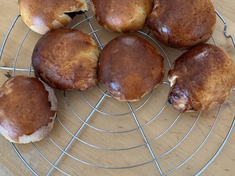 Cliquez pour zoomer ! Petits pains polonais aux myrtilles Thermomix par Coconini