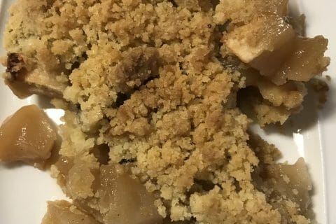 Cliquez pour zoomer ! Crumble créole Thermomix par Coconini