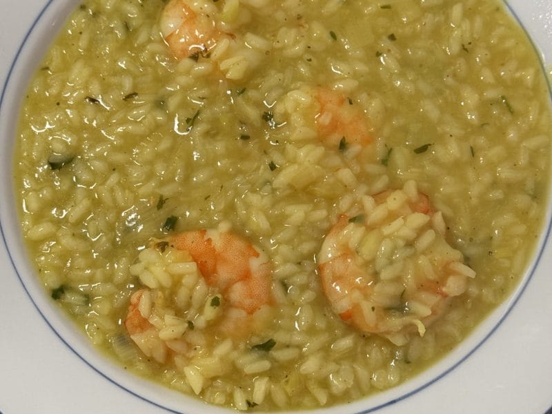 Cliquez pour zoomer ! Risotto crevettes et curry Thermomix par Coconini