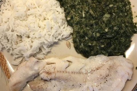 Cliquez pour zoomer ! Épinards frais à la crème Thermomix par Coconini