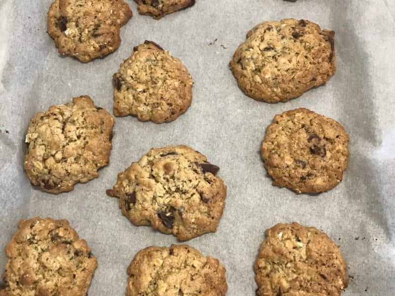 Cliquez pour zoomer ! Biscuits cacahuètes et flocons d’avoine Thermomix par Coconini