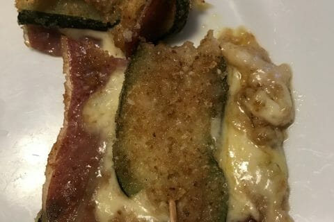 Cliquez pour zoomer ! Roulés de courgettes au jambon Thermomix par Coconini