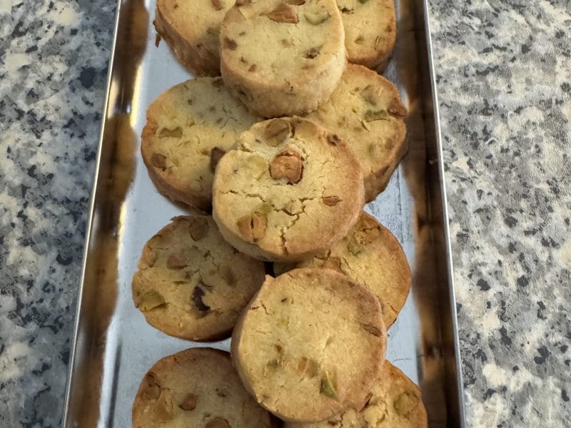 Cliquez pour zoomer ! Biscuits à la cardamome et aux pistaches Thermomix par Coconini