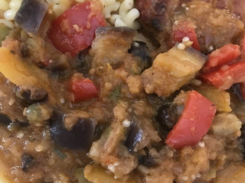 Cliquez pour zoomer ! Caponata sicilienne Thermomix par Coconini
