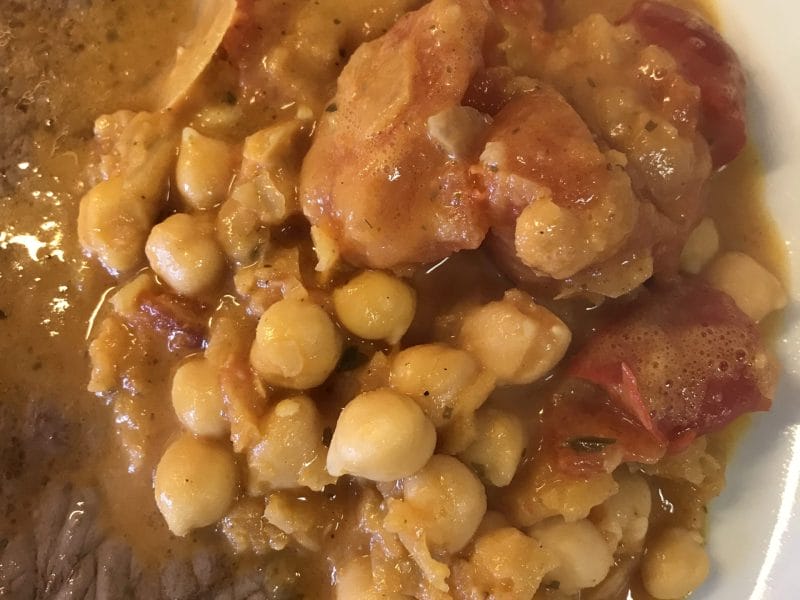 Cliquez pour zoomer ! Curry de pois chiches au lait de coco Thermomix par Coconini