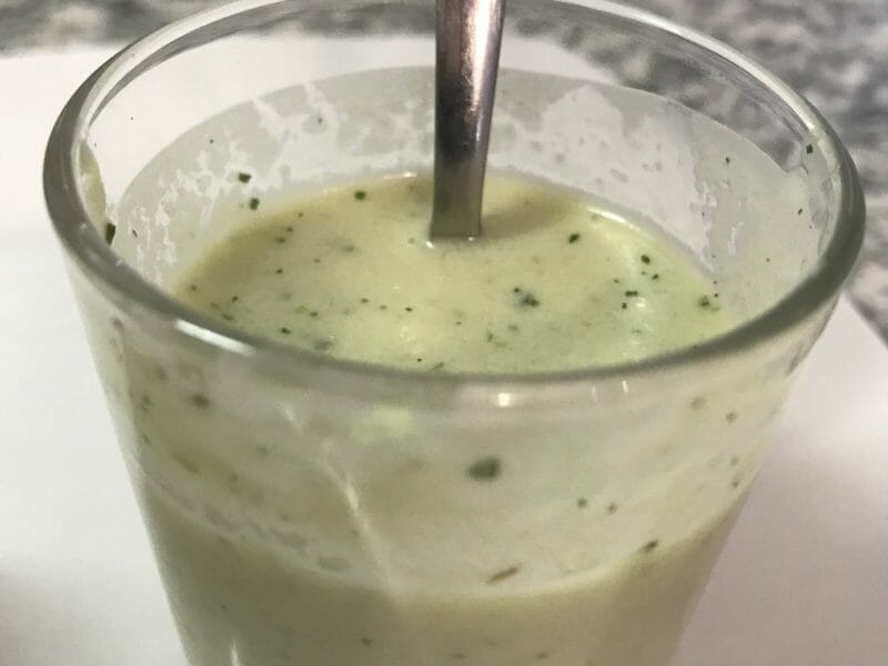 Cliquez pour zoomer ! Soupe froide concombre et menthe Thermomix par Coconini