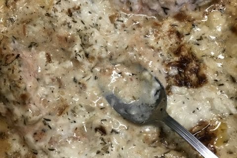 Cliquez pour zoomer ! Poulet à la crème et aux oignons Thermomix par Coconini
