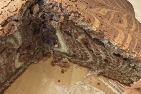 Cliquez pour zoomer ! Gâteau zébré Thermomix par Coconini