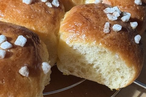Cliquez pour zoomer ! Brioche aux jaunes d’oeufs ultra moelleuse Thermomix par Coconini
