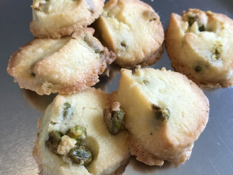 Cliquez pour zoomer ! Biscuits à la cardamome et aux pistaches Thermomix par Coconini