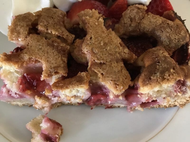 Cliquez pour zoomer ! Gâteau aux fraises Thermomix par Coconini