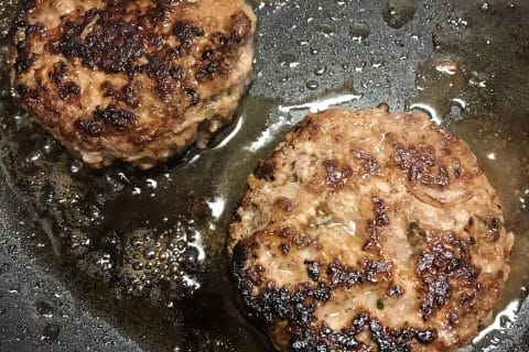 Cliquez pour zoomer ! Steak haché de boeuf au fromage Thermomix par Coconini