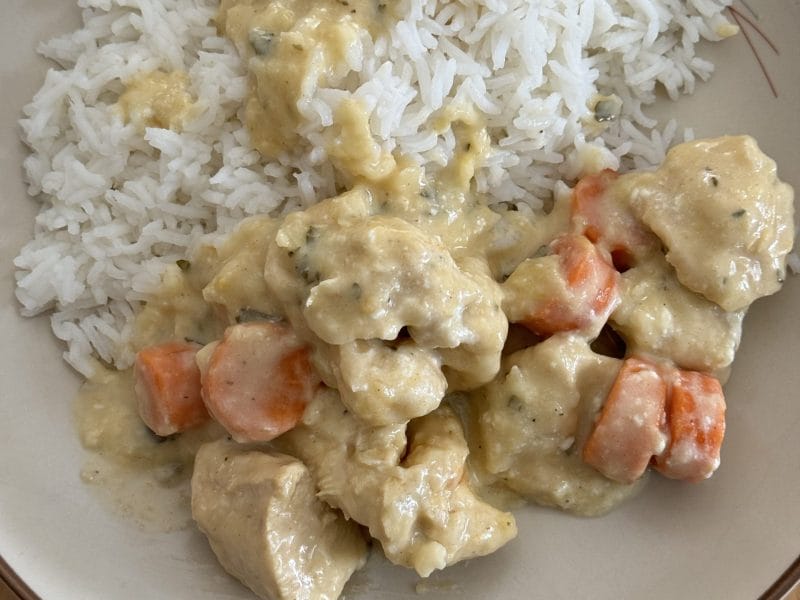 Cliquez pour zoomer ! Émincés de poulet et crème de citron Thermomix par Coconini