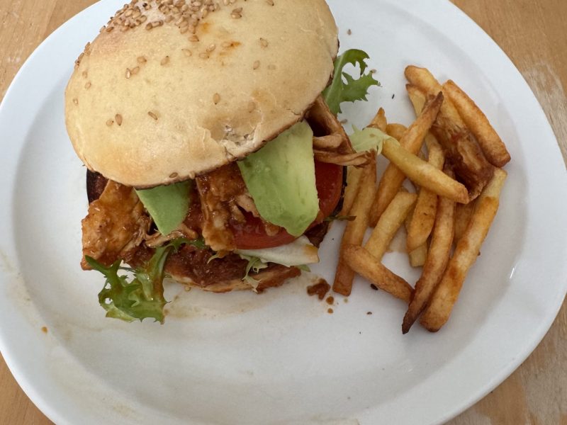 Cliquez pour zoomer ! Burger d’effiloché de poulet Thermomix par Coconini