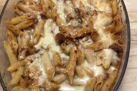 Cliquez pour zoomer ! Rigatoni al forno Thermomix par Coconini