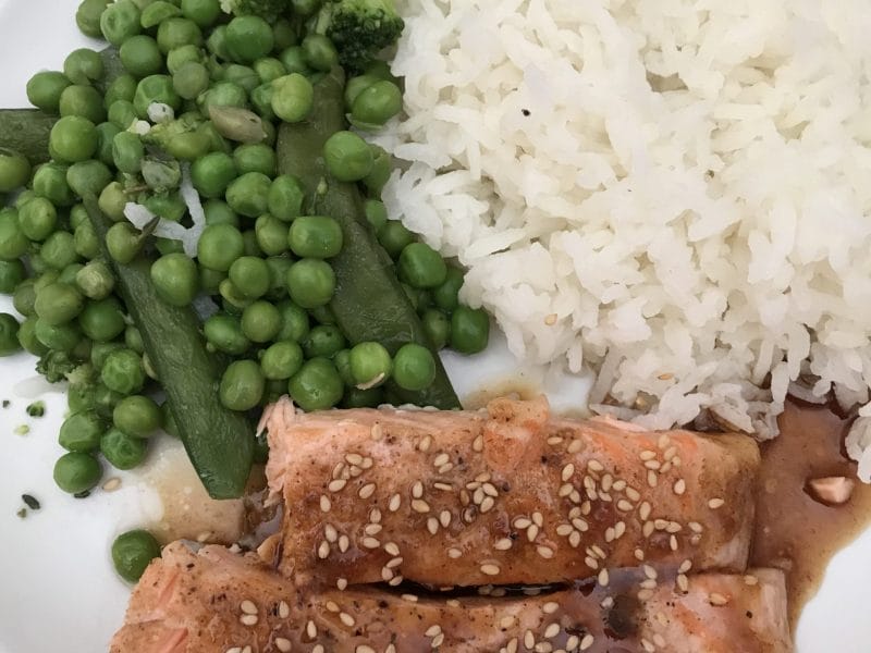 Cliquez pour zoomer ! Saumon laqué aux saveurs asiatiques Thermomix par Coconini