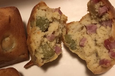 Cliquez pour zoomer ! Mini muffins au jambon et olives vertes Thermomix par Coconini