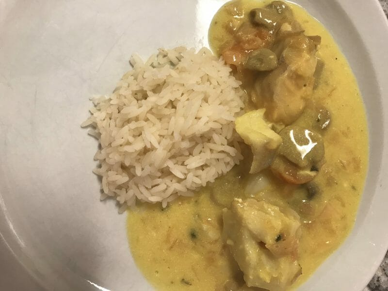 Cliquez pour zoomer ! Blanquette de lotte Thermomix par Coconini