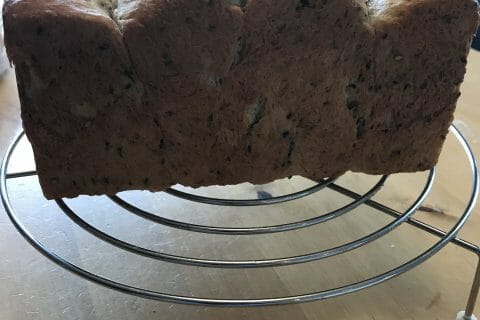 Cliquez pour zoomer ! Pain de mie aux blancs d’oeufs et aux graines de céréales Thermomix par Coconini