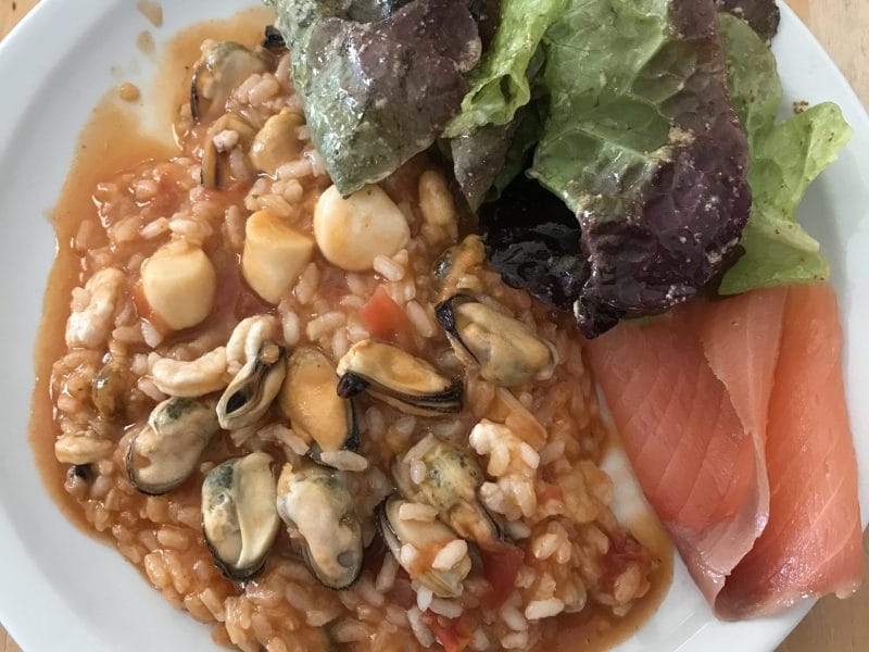 Cliquez pour zoomer ! Risotto aux fruits de mer Thermomix par Coconini