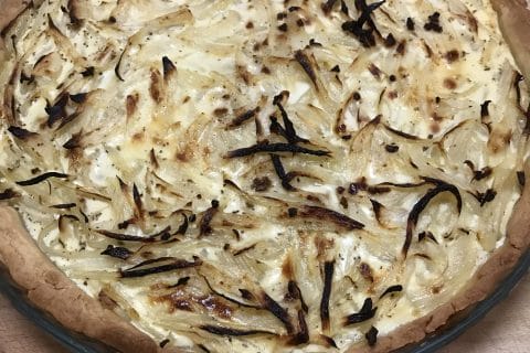 Cliquez pour zoomer ! Tarte feuilletée aux oignons Thermomix par Coconini