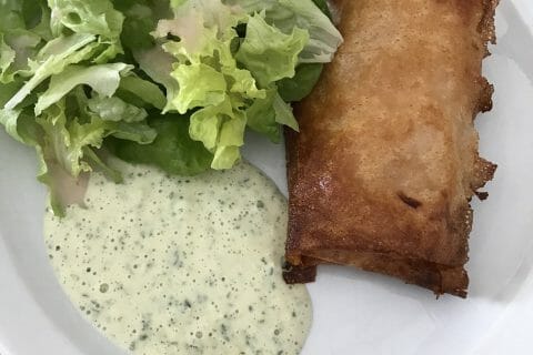 Cliquez pour zoomer ! Brick de saumon et poireaux Thermomix par Coconini