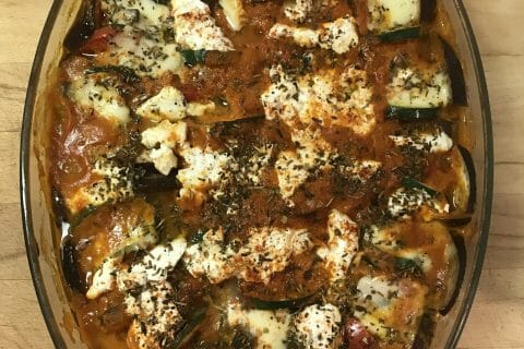Cliquez pour zoomer ! Tian de légumes et mozzarella Thermomix par Coconini