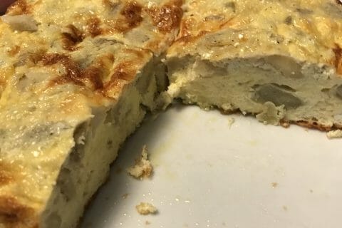 Cliquez pour zoomer ! Tortilla de champignons à l’ail Thermomix par Coconini